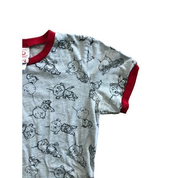 Disney Pixar Womens XS Incredibles 2 Jack Jack Shirt Ringer Tee - Picture 2 of 5